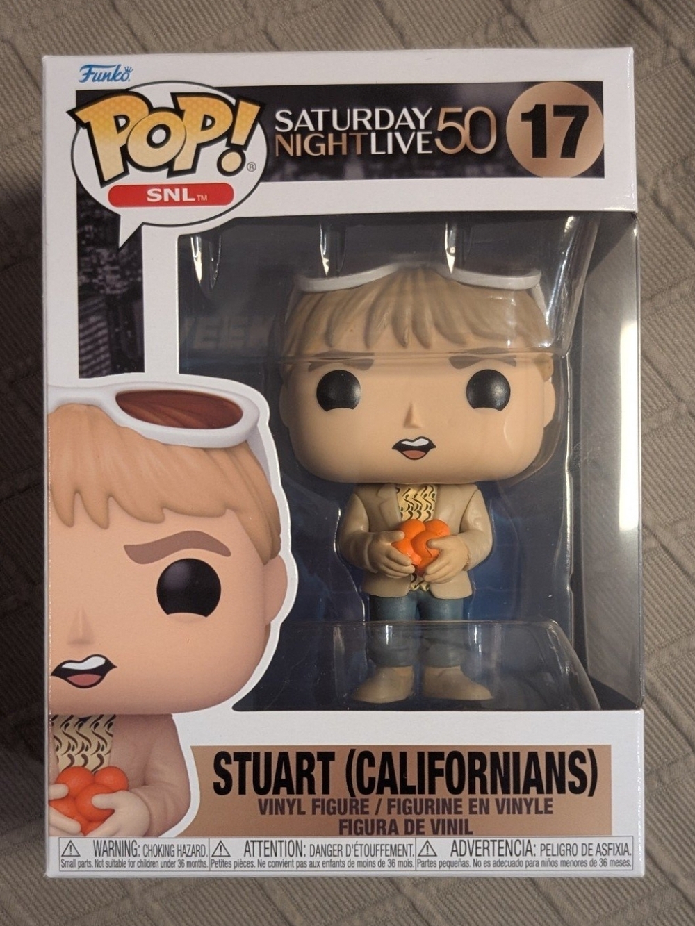 Funko POP! Stuart (Californians) Vinyl Figure - Beige Jacket, Blue Pants